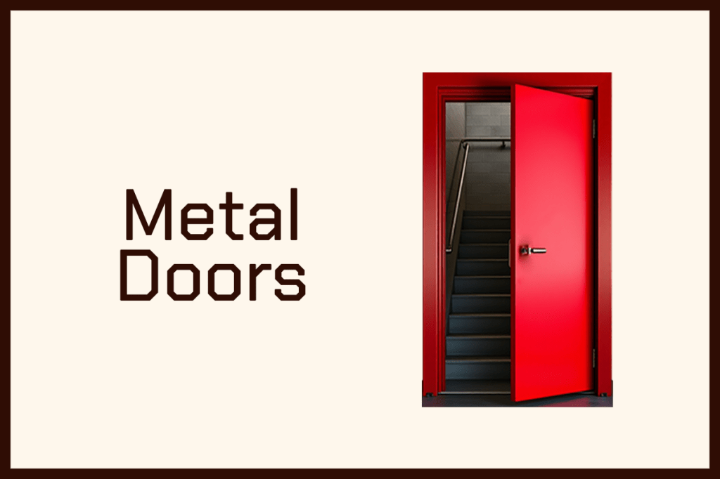 Supreme Metwood Metal Fire Door